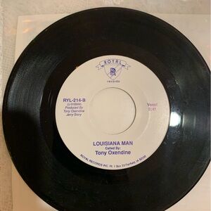 Royal Records RYL 214 “ Louisiana Man” Rare Square Dance 45 rpm vinyl record